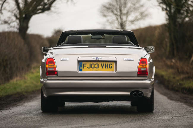 2003 Bentley Azure Mulliner -Auction Lot
