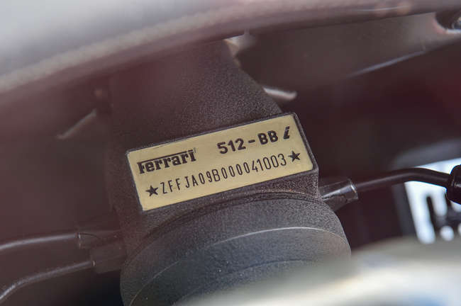 1982 Ferrari 512 BBi-Sold