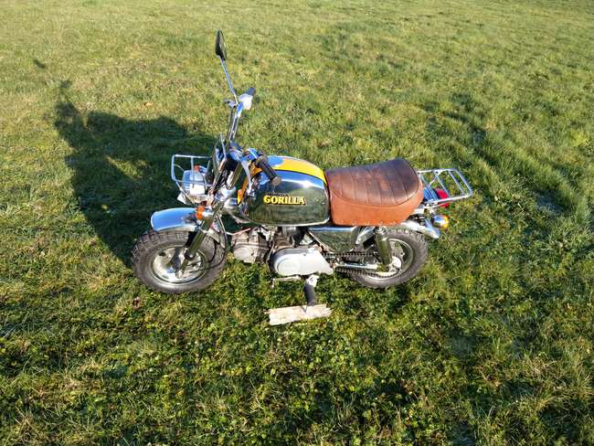 Iconic Auctioneers | 1979 Z50J Chrome Gorilla Monkey Bike 49cc-Sold