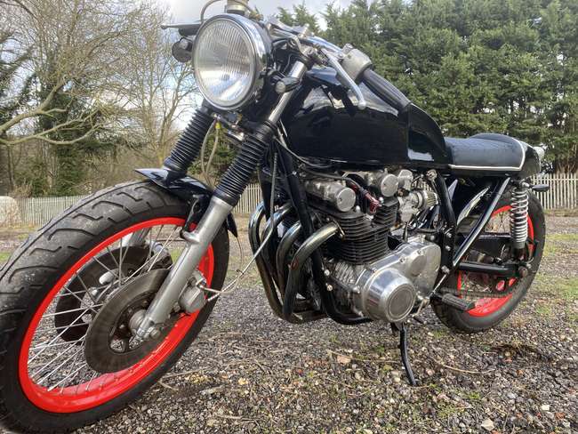 1977 Suzuki GS750 Café Racer 748cc-Auction Lot