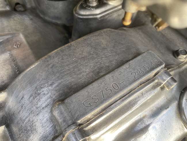 1977 Suzuki GS750 Café Racer 748cc-Auction Lot