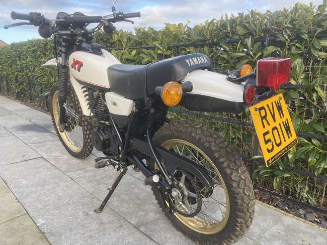 1980 Yamaha XT250 249cc -Sold