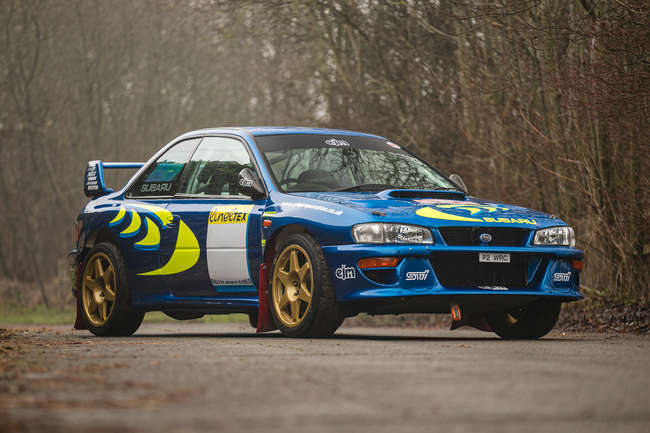 Iconic Auctioneers | 1998 Subaru Impreza S5 WRC - 'P2 WRC'-Auction Lot