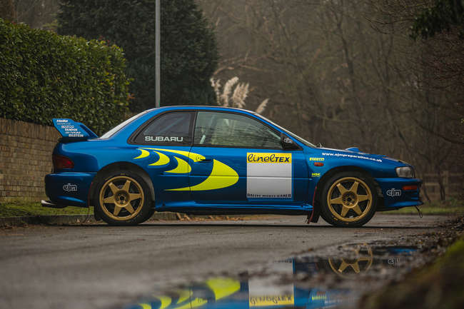 Iconic Auctioneers | 1998 Subaru Impreza S5 WRC - 'P2 WRC'-Auction Lot