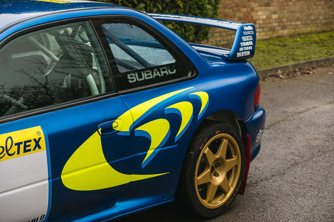 Iconic Auctioneers | 1998 Subaru Impreza S5 WRC - 'P2 WRC'-Auction Lot