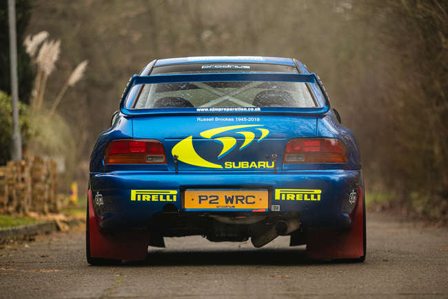 Iconic Auctioneers | 1998 Subaru Impreza S5 WRC - 'P2 WRC'-Auction Lot