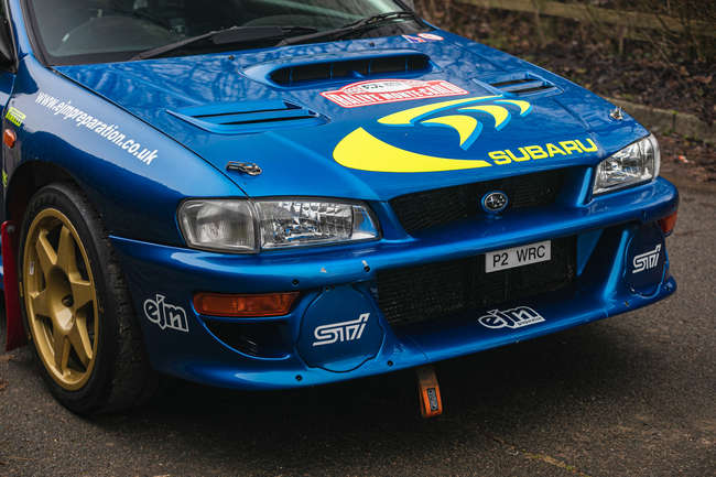 Iconic Auctioneers | 1998 Subaru Impreza S5 WRC - 'P2 WRC'-Auction Lot