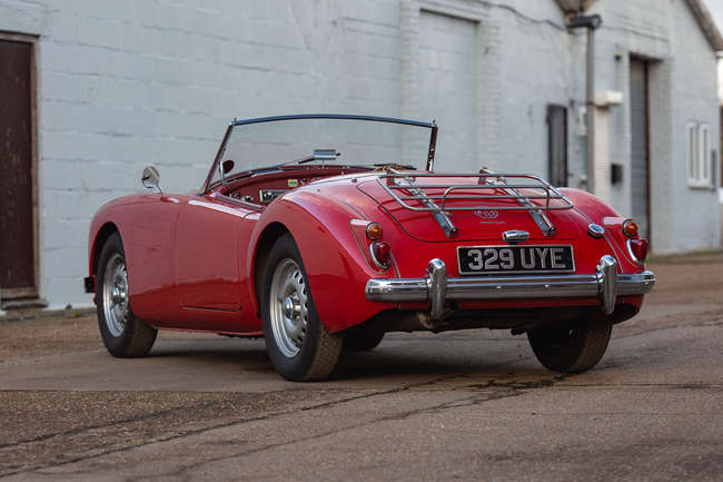 1960 MG A Twin Cam Roadster-Sold