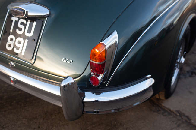 1962 Jaguar Mk2 3.8-Litre Manual O/D Saloon-Sold