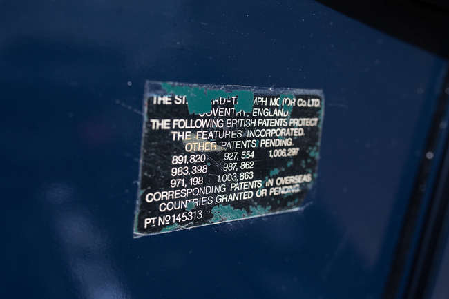 1967 Triumph TR5 - The First Ever TR5-Sold