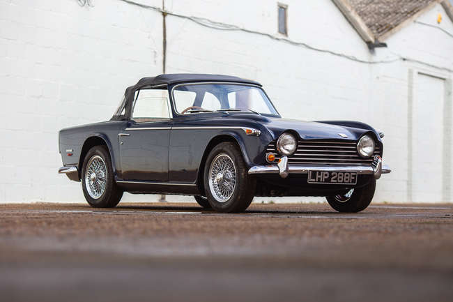 1967 Triumph TR5 - The First Ever TR5-Sold