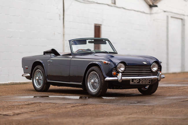1967 Triumph TR5 - The First Ever TR5-Sold