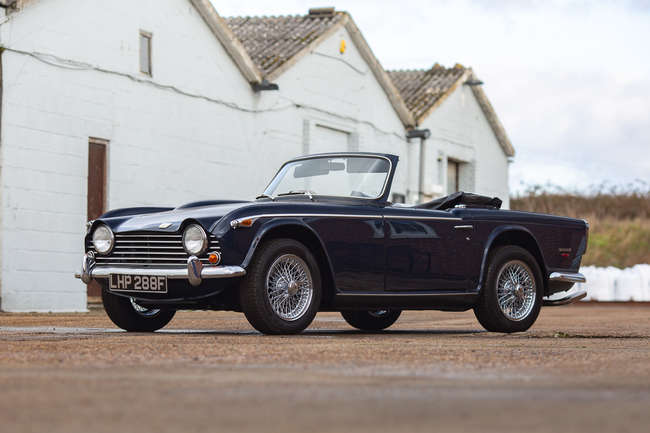 1967 Triumph TR5 - The First Ever TR5-Sold