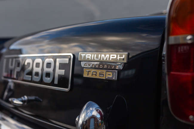1967 Triumph TR5 - The First Ever TR5-Sold