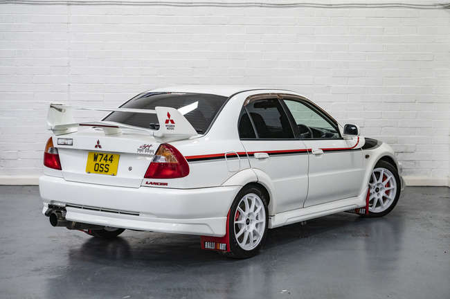 2000 Mitsibushi Lancer Evolution VI Tommi Makinen-Auction Lot