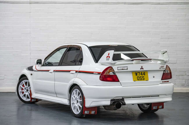 2000 Mitsibushi Lancer Evolution VI Tommi Makinen-Auction Lot