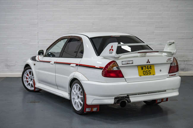 2000 Mitsibushi Lancer Evolution VI Tommi Makinen-Auction Lot