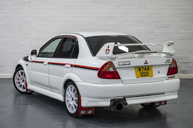 2000 Mitsibushi Lancer Evolution VI Tommi Makinen-Auction Lot