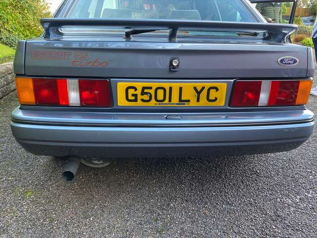1989 Ford Escort RS Turbo S2-Sold