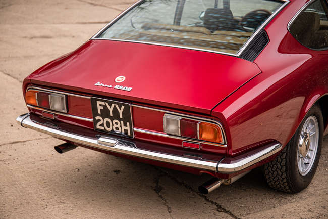 Iconic Auctioneers | 1969 Fiat Dino-Sold