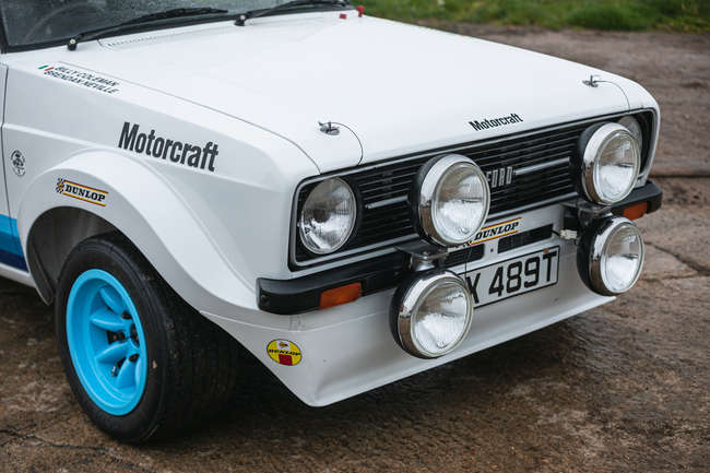 1979 Ford Escort - Russell Brookes' Manx Rally Winning Car-For Sale
