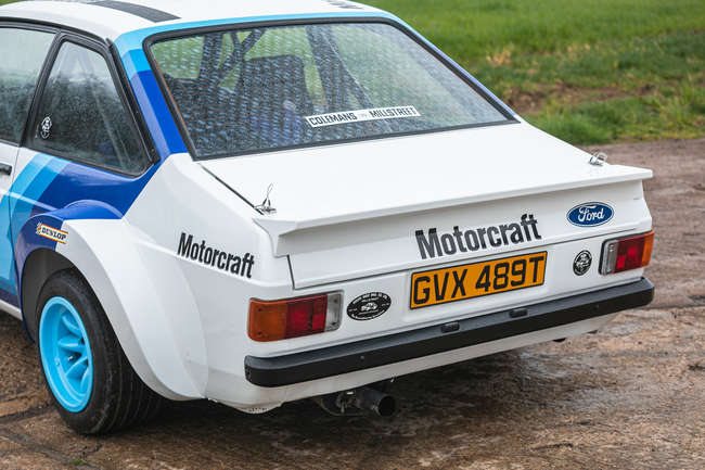1979 Ford Escort - Russell Brookes' Manx Rally Winning Car-For Sale