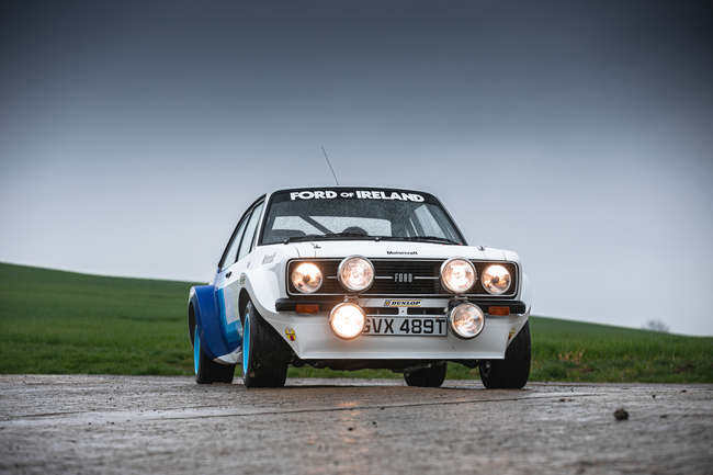 1979 Ford Escort - Russell Brookes' Manx Rally Winning Car-For Sale