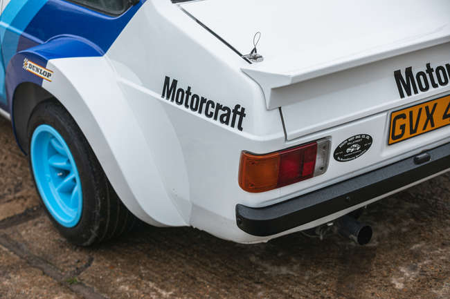 1979 Ford Escort - Russell Brookes' Manx Rally Winning Car-For Sale