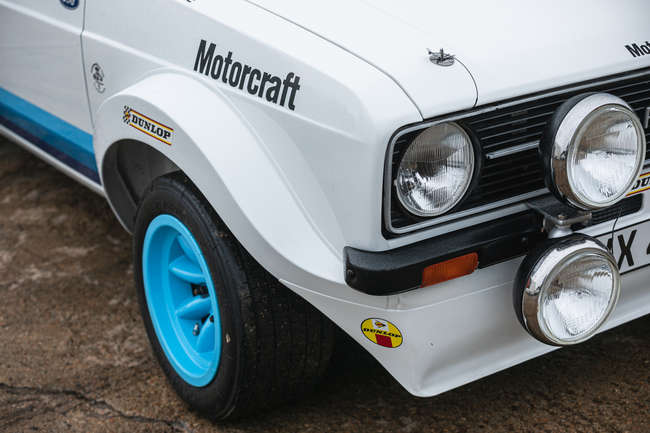 1979 Ford Escort - Russell Brookes' Manx Rally Winning Car-For Sale