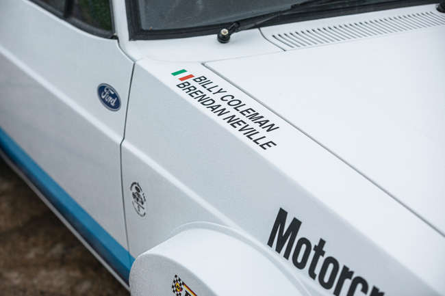 1979 Ford Escort - Russell Brookes' Manx Rally Winning Car-For Sale