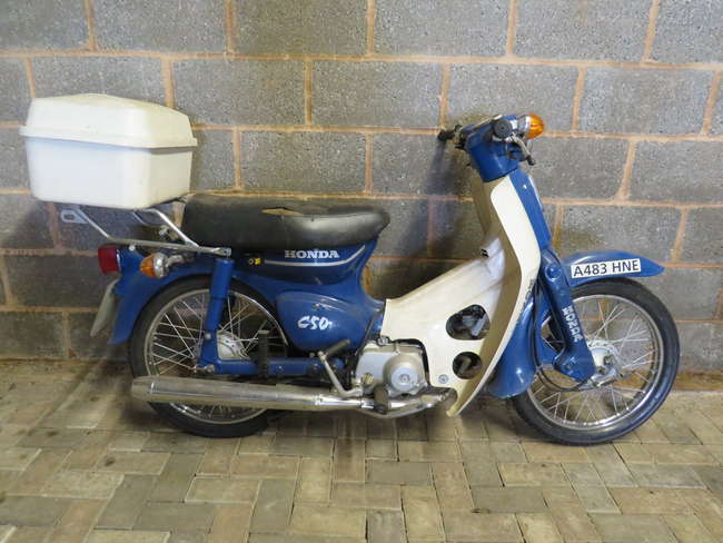 Iconic Auctioneers | 1983 Honda C50 Cub 49cc-Sold