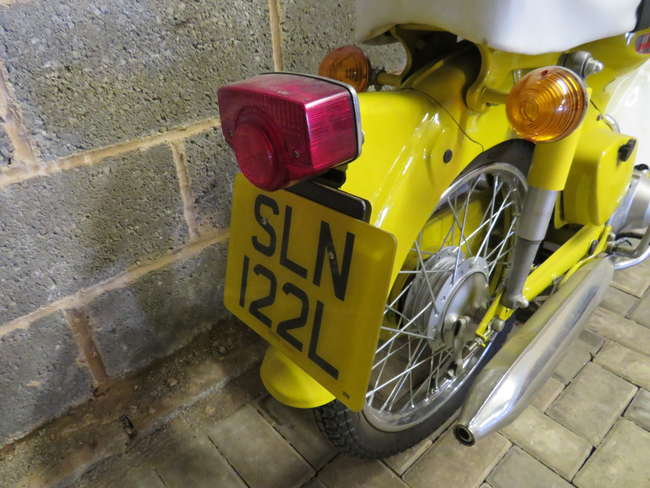 1973 Honda C70 Cub 72cc-Sold