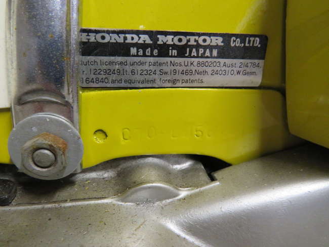 1973 Honda C70 Cub 72cc-Sold