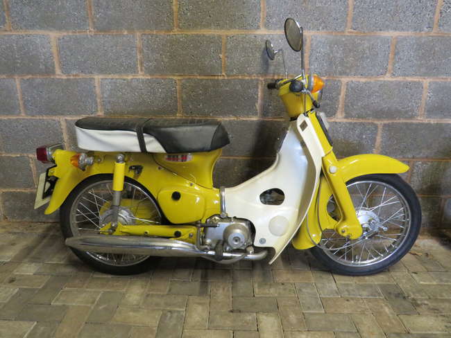 1973 Honda C70 Cub 72cc-Sold