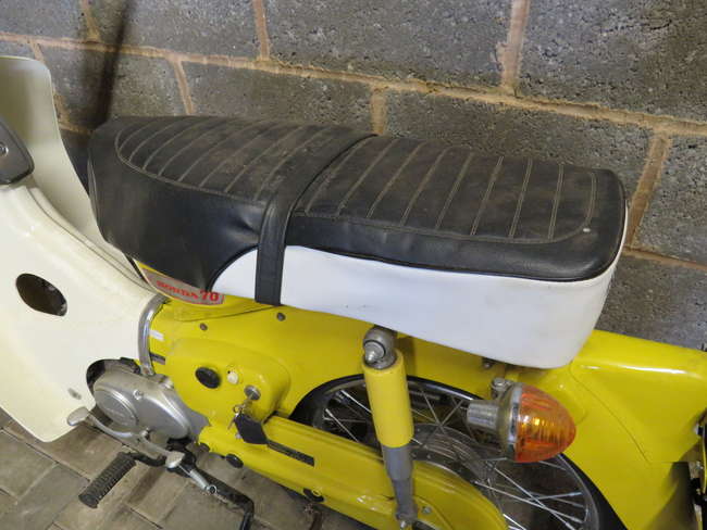 1973 Honda C70 Cub 72cc-Sold