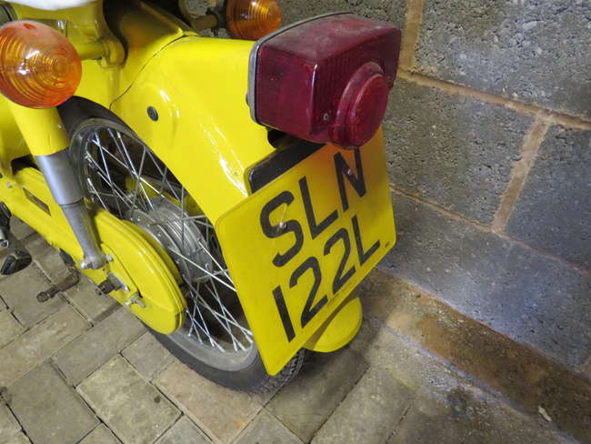 1973 Honda C70 Cub 72cc-Sold