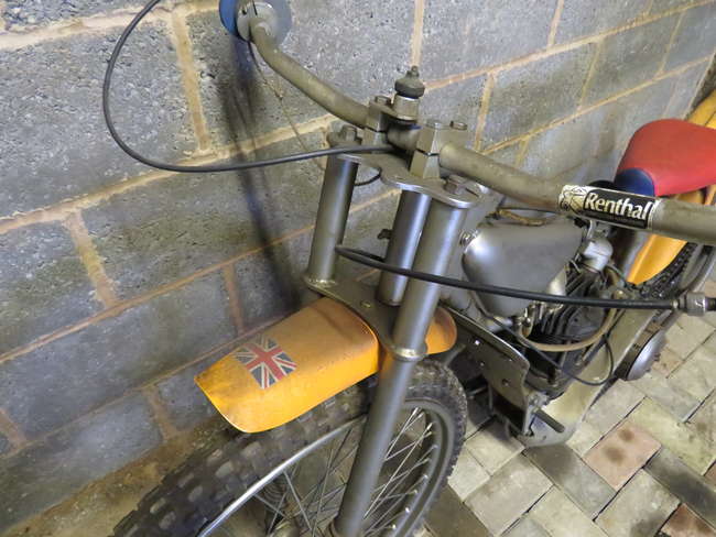 c.1976 Mk 2 Rotrax JAP Speedway Bike 500cc-Sold