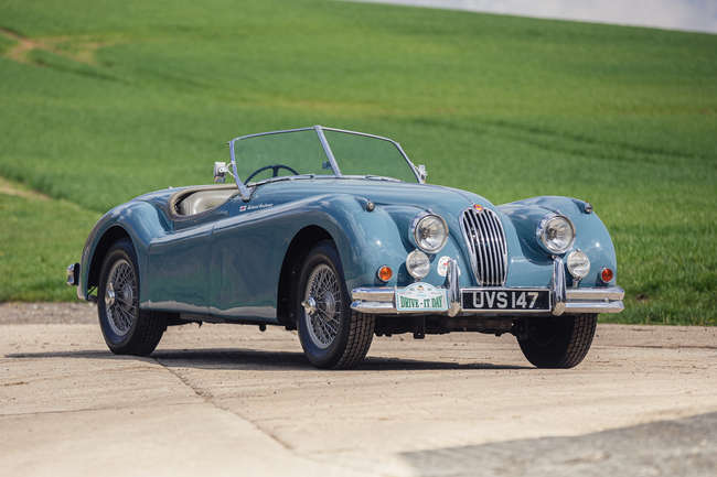 1956 Jaguar XK140 Roadster-Sold