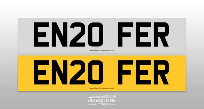 Registration Number EN20 FER