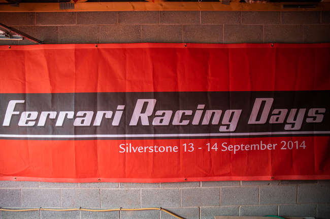Very Large 'Ferrari Racing Days' Banner 