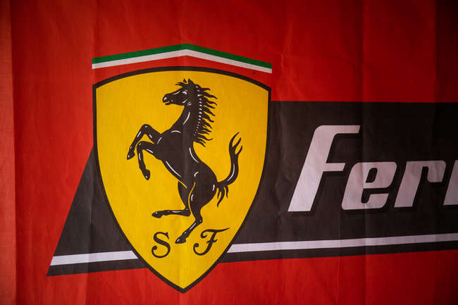 Very Large 'Ferrari Racing Days' Banner 