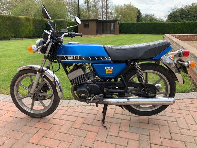 1979 Yamaha RD200 DX 195cc-Sold
