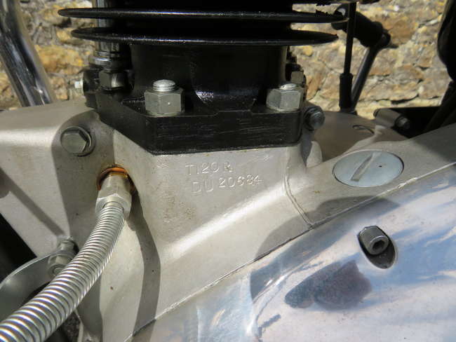 1965 Triumph T120 Bonneville 650cc-For Sale