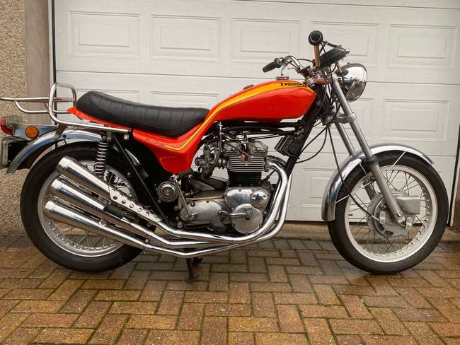 1971 Triumph T150C X-75 Hurricane Replica 741cc-Sold