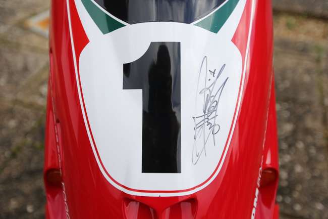 2000 Malaguti Phantom F-12 LC Signed Carl Fogarty Replica 49-Sold