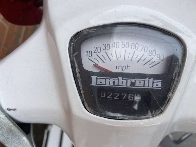 1980 Lambretta Vijay Super GP150 150cc-Sold