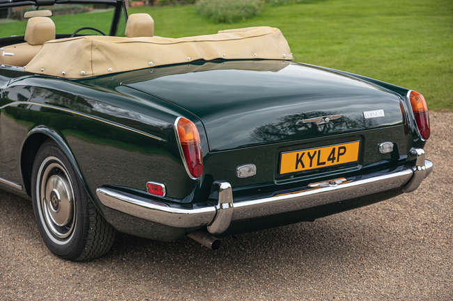 1975 Bentley Corniche Convertible-Sold