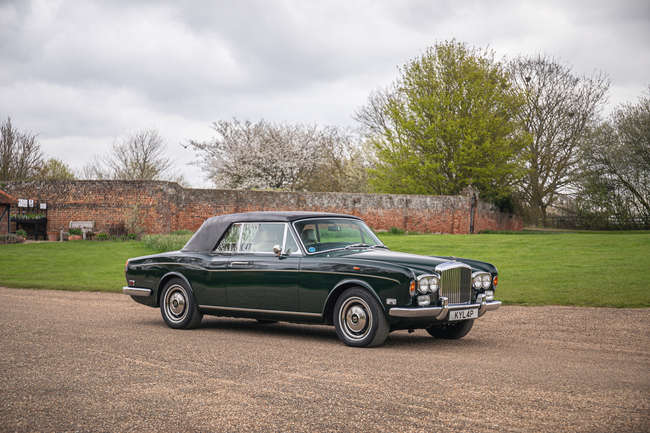 1975 Bentley Corniche Convertible-Sold