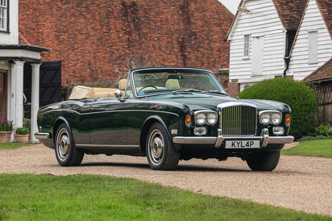 1975 Bentley Corniche Convertible-Sold