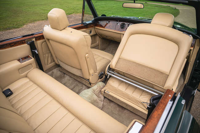 1975 Bentley Corniche Convertible-Sold